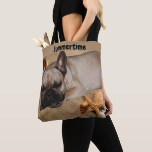 French Bulldog Leisure French Bulldog Tote Bag