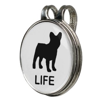 French Bulldog Life Golf Hat Clip by BreakoutTees at Zazzle