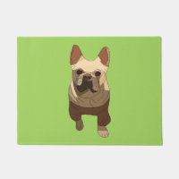 French Bulldog, Lime Green