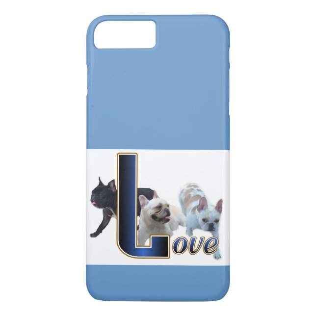 French Bulldog Love Case-Mate iPhone Case (Back)
