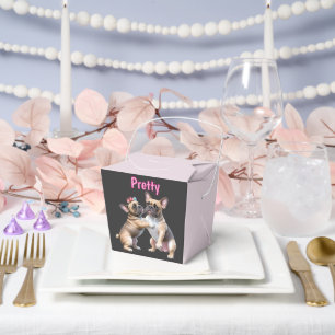 French Bulldog Love French Bulldog Favor Boxes