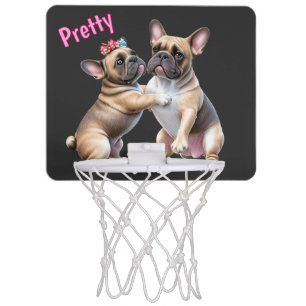 French Bulldog Love French Bulldog Mini Basketball Hoop