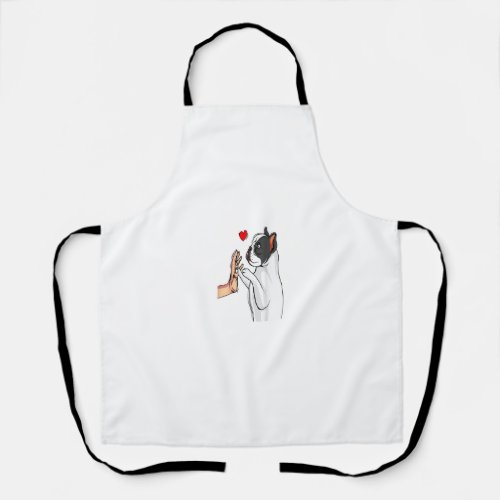 French Bulldog Love Frenchie Dog Mom Funny Girls Apron