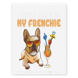French Bulldog Lover Gifts Temporary Tattoos