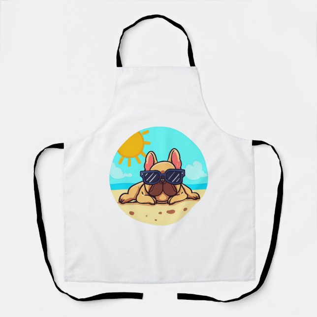 French Bulldog Lovers Apron (Front)