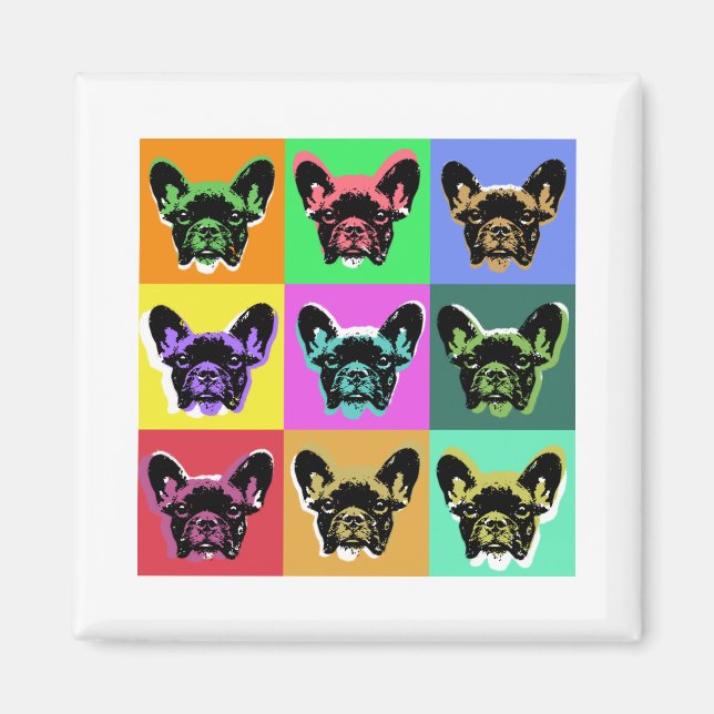 French bulldog magnet (Front)
