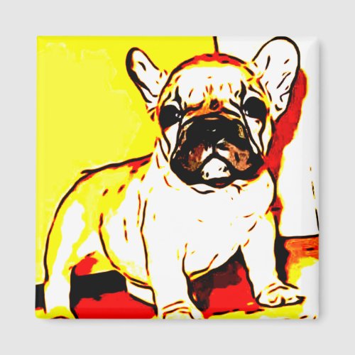 French bulldog magnet