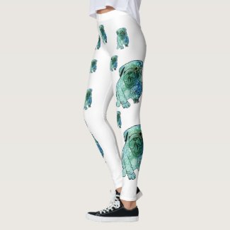 French Bulldog Mandala Art  Custom Leggings