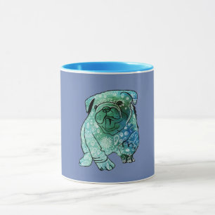 French Bulldog Mandala Combo Mug