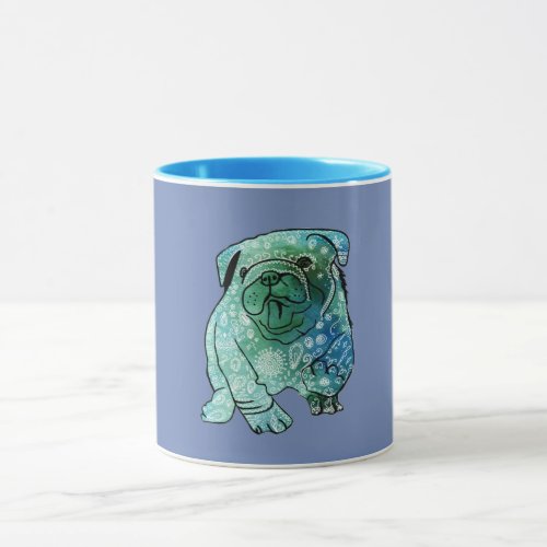 French  Bulldog Mandala Combo Mug