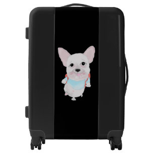 French bulldog Medium Luggage Suitcase