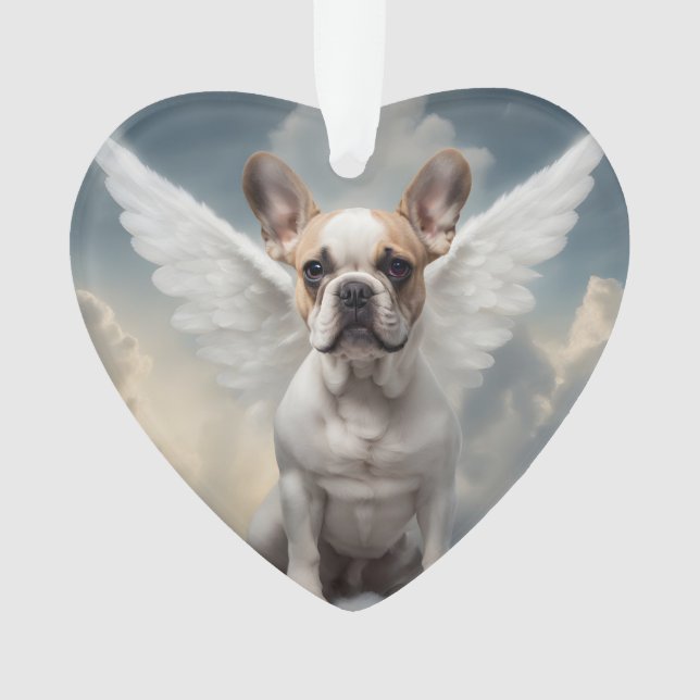 French Bulldog Memorial Ornament (Front)