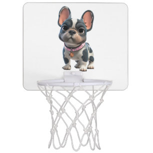 French Bulldog Mini Basketball Hoop