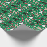 French Bulldog Mixed coats christmas Wrapping Paper