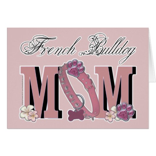 French Bulldog MOM Cards (Front Horizontal)