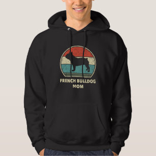 French Bulldog Mom Dog Frenchie Mama Hoodie
