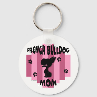 French Bulldog Mom Keychain