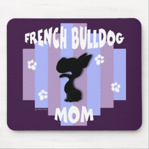 French Bulldog Mom Mousepad