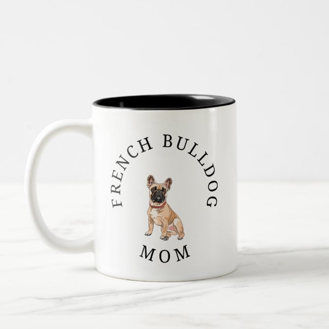 French Bulldog Mom Mug (Left)