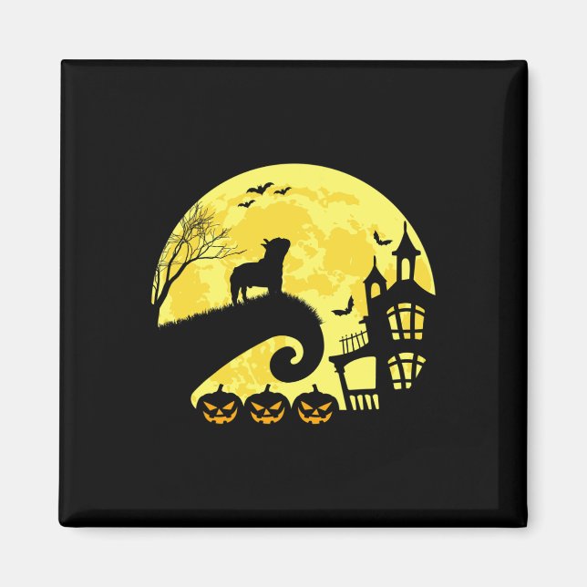 French Bulldog Moonshine Frenchie Mom Frenchie Dad Magnet (Front)