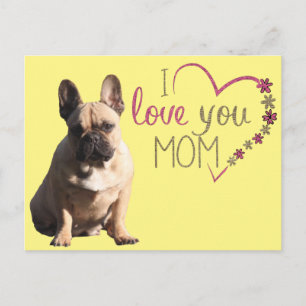 French Bulldog mother day French Bulldog Postcard