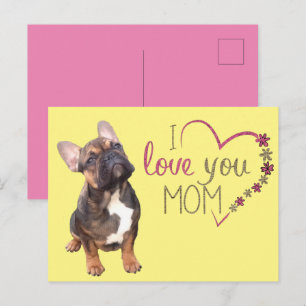 French Bulldog mother day French Bulldog Postcard