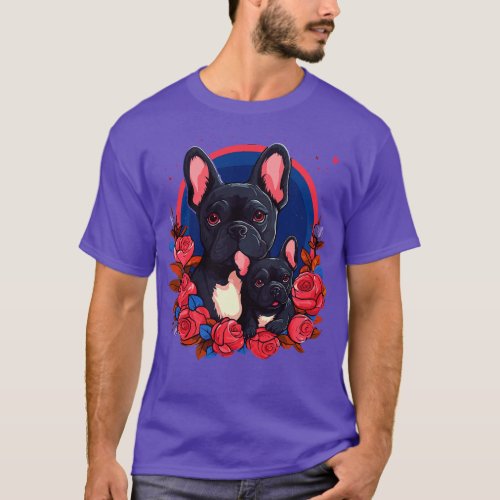 French Bulldog Mothers Day T_Shirt