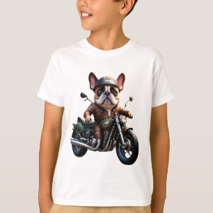 French Bulldog Motorcycle French Bulldog T-Shirt