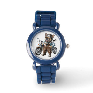 French Bulldog Motorcycle French Bulldog Watch