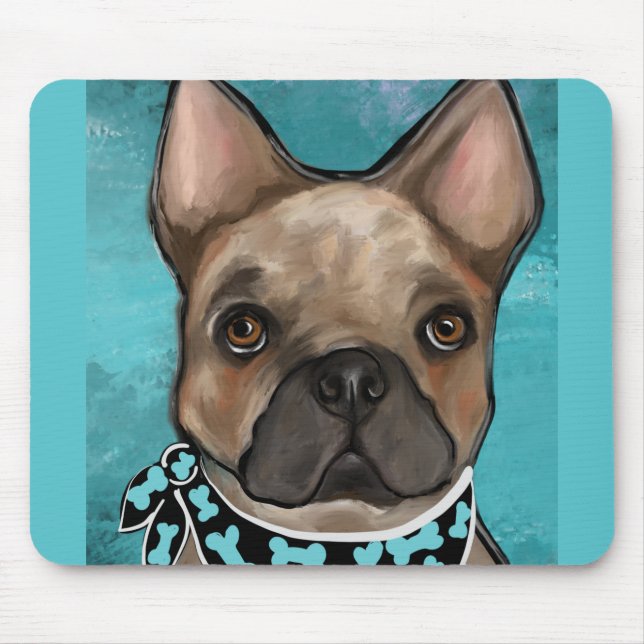 FRENCH BULLDOG         MOUSE PAD (Front)