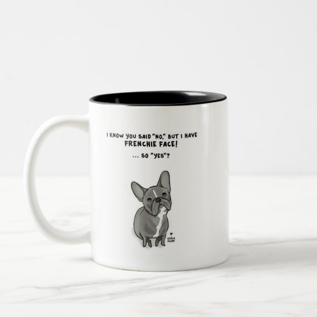 French Bulldog Mug (Left)