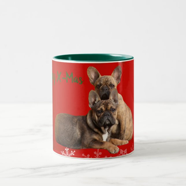 French Bulldog Mug Christmas (Center)