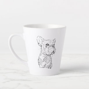 French Bulldog Mug – Hand Drawn Ink Dog Coffee Mug