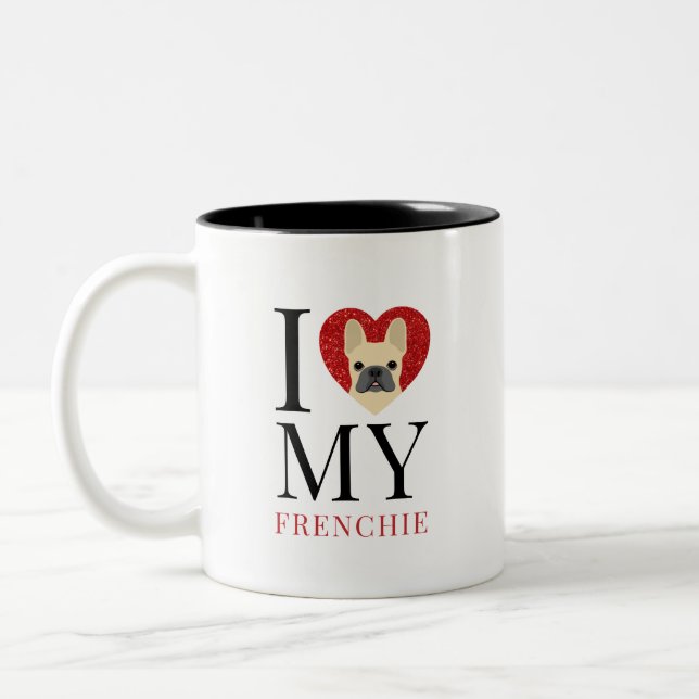 French Bulldog Mugs (Left)