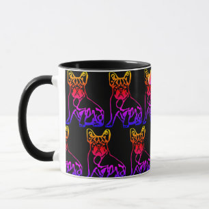 French Bulldog Neon French Bulldog Mug