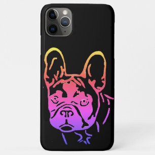 French Bulldog Neon Heart French Bulldog iPhone 11 Pro Max Case