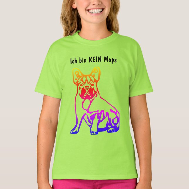 French Bulldog not a pug T-Shirt (Front)