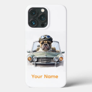 French Bulldog Oldtimer Bulldog Father's Day iPhone 13 Pro Case