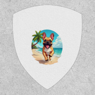 French Bulldog on a Beach Patch