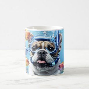 French Bulldog on vacation Coffee Mug