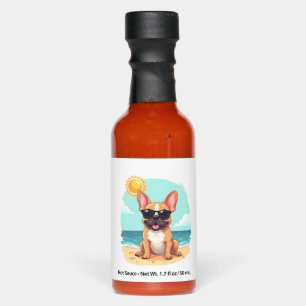 French Bulldog on Vacation Hot Sauces
