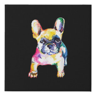 BEAUTIFUL FRENCH BULLDOG CANVAS PICTURE #75 FRENCH BULLDOG CANVAS PHOTO PICTURE 