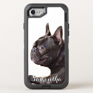 French Bulldog Otterbox phone Defender iPhone SE/8/7 Case