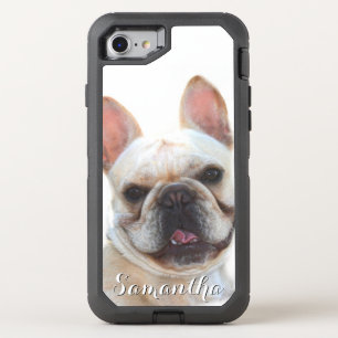 French Bulldog Otterbox phone Defender iPhone SE/8/7 Case