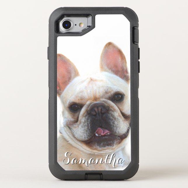 French Bulldog Otterbox phone iPhone Case (Back)