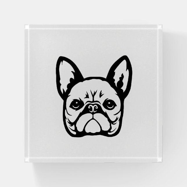 French Bulldog  Paperweight (Front)