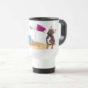 French Bulldog Parasol French Bulldog Travel Mug