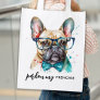 French Bulldog Pardon My Frenchie Cute Dog Grocery Bag