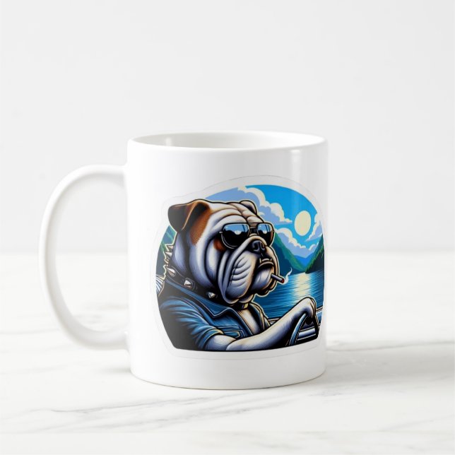 French Bulldog Pardon My Frenchie Cute Dog Lover  Coffee Mug (Left)
