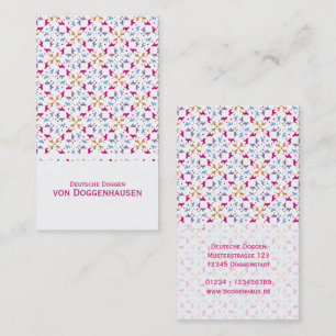 French Bulldog Pastel Business Card for Pet Profes